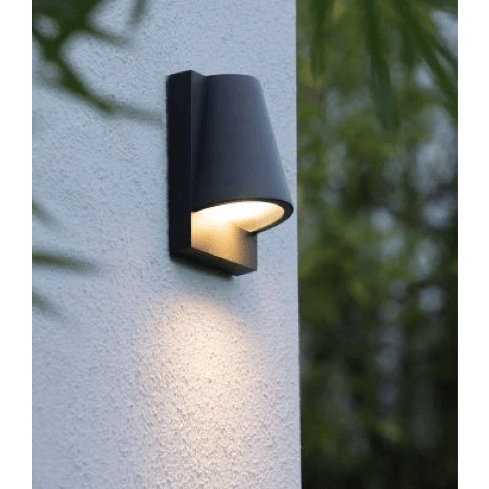Iluminación de fachada Liam Lámparas de pared Luz con sensor Dusk to Dawn