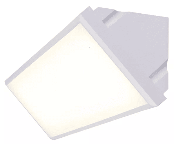 Outdoor LED Wedge Design מנורה קיר GARDEN LAMP 12W IP65 לבן מט