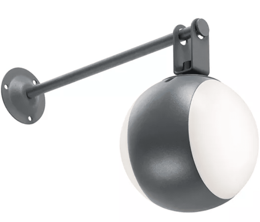 ip65 WORLD OUTDOOR WALL LAMP MODERN WHITE ANTHRACITE LED 12W