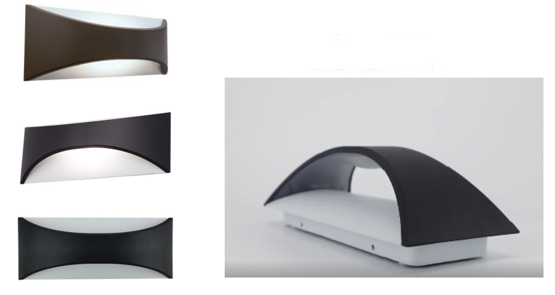 IP65 CCT Adjustable Hotel Garden Exterior Wall Lamps Modern Outdoor Wall Lamps