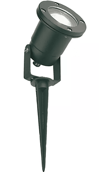 זרקור הלוגן לגן Papillon IP54 עם ספייק שחור