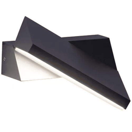 Aplique de pared ajustable Luz LED giratoria Luz de pared elegante exterior 13w