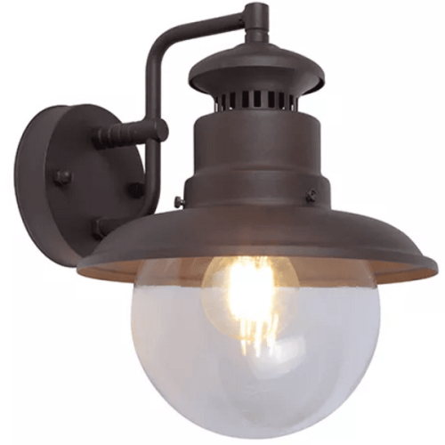 פנס קיר חיצוני אפור AMBIN Searchlight STATION פנס קיר רטרו