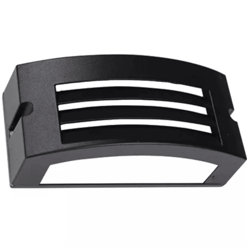 DENVER-AP garden wall lamp in aluminum black Fragrance wall lamp