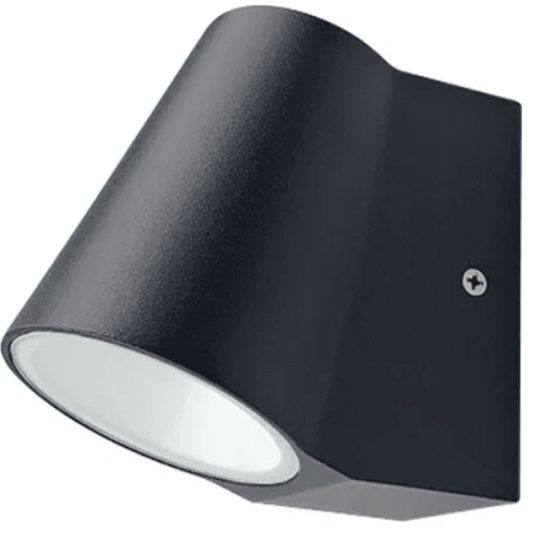 תאורת קיר LED חיצונית 6W GREY 3000K IP54 Anthracite Modern Anthracite