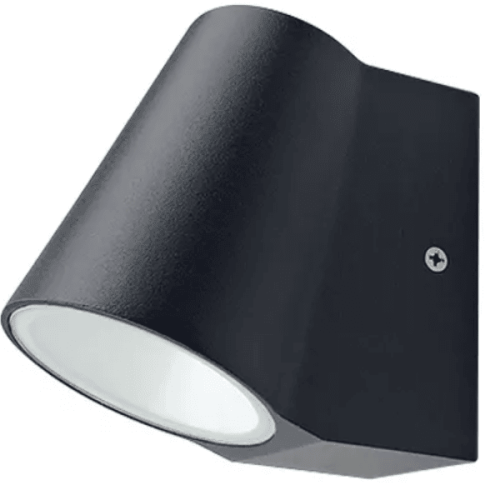 Applique murale extérieure LED 6W GRIS 3000K IP54 Anthracite Moderne Anthracite