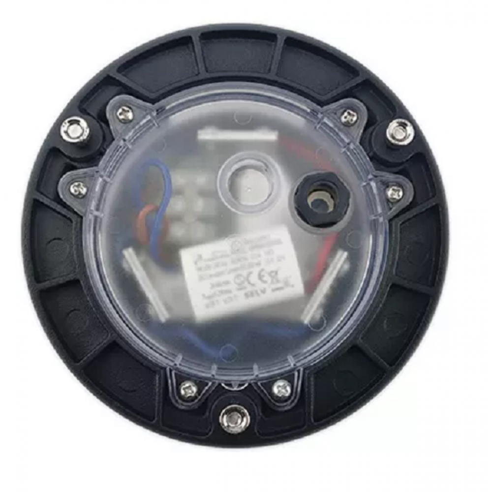 12 אור חיצוני LED משטח מתלה וספייק קרקע אור שחור