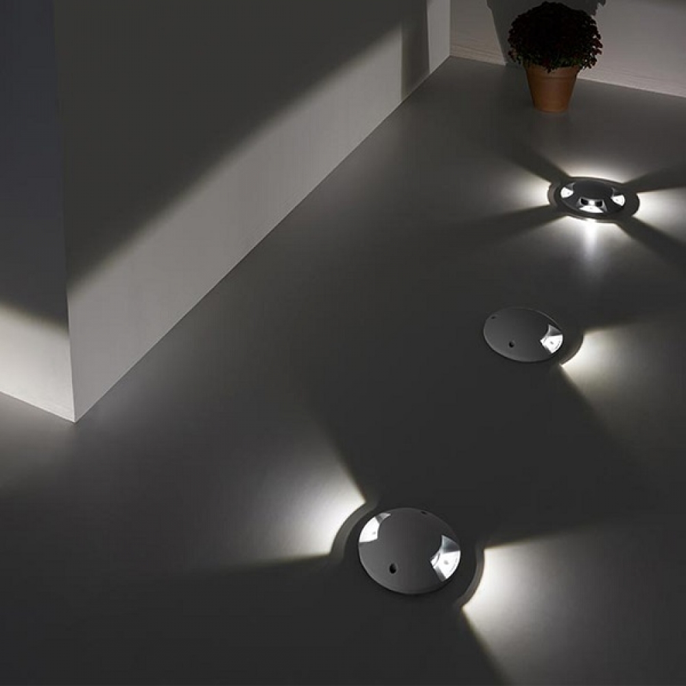 חצי ירח LED חיצוני קרקע אור