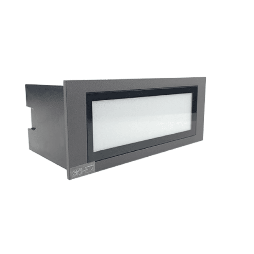 Reck Outdoor LED Step Light wall light dark grey