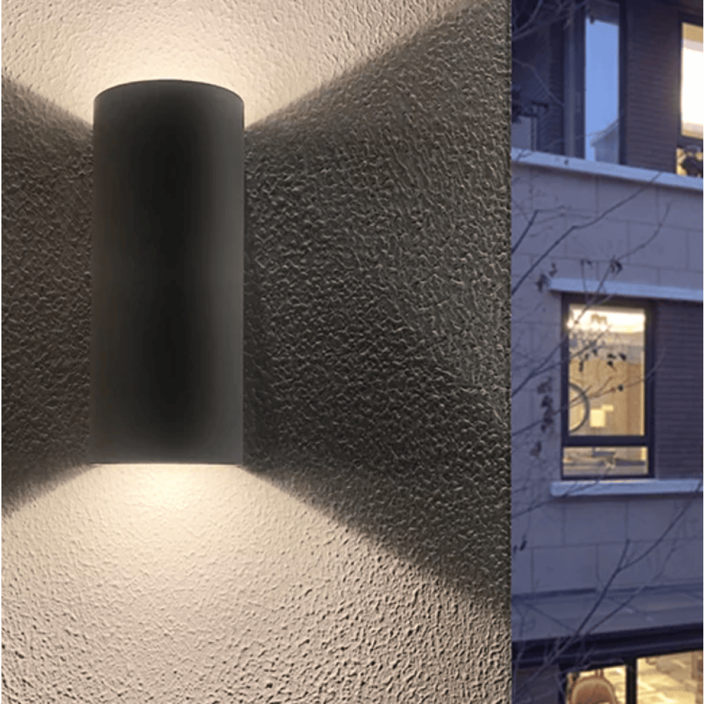 M6510 Kandanchu Aplique de pared para exterior 2 luces antracita