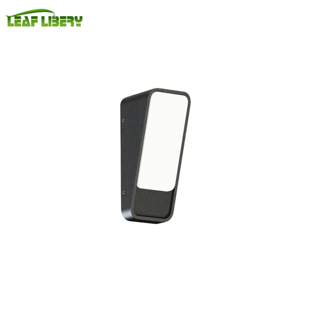 Lucca LED Mini Compact Black Outdoor Security Wall Light IP65