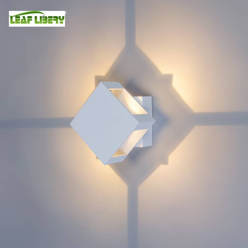 4 * 3w COB led lumières murales décoratives réglables