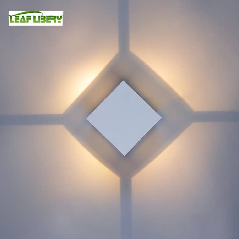 4 * 3w COB led lumières murales décoratives réglables