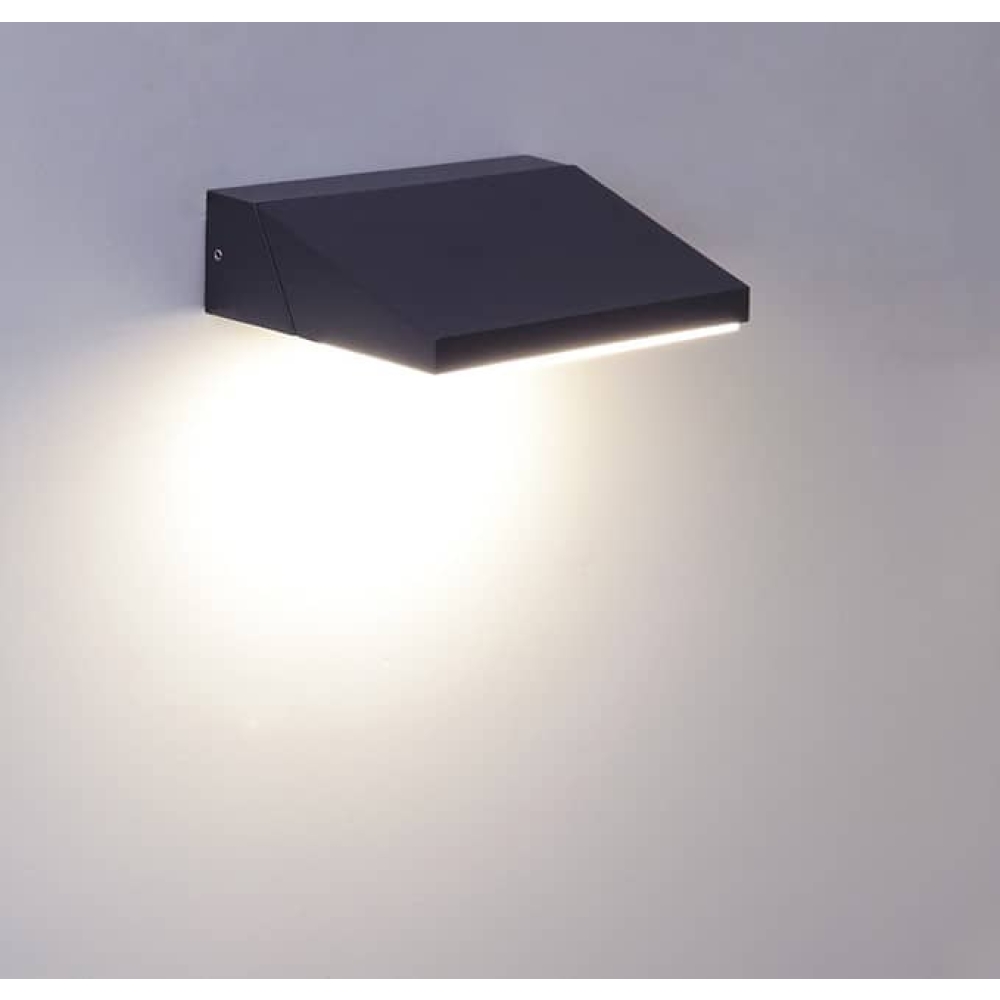 Aplique de pared ajustable Luz LED giratoria Luz de pared elegante exterior 13w