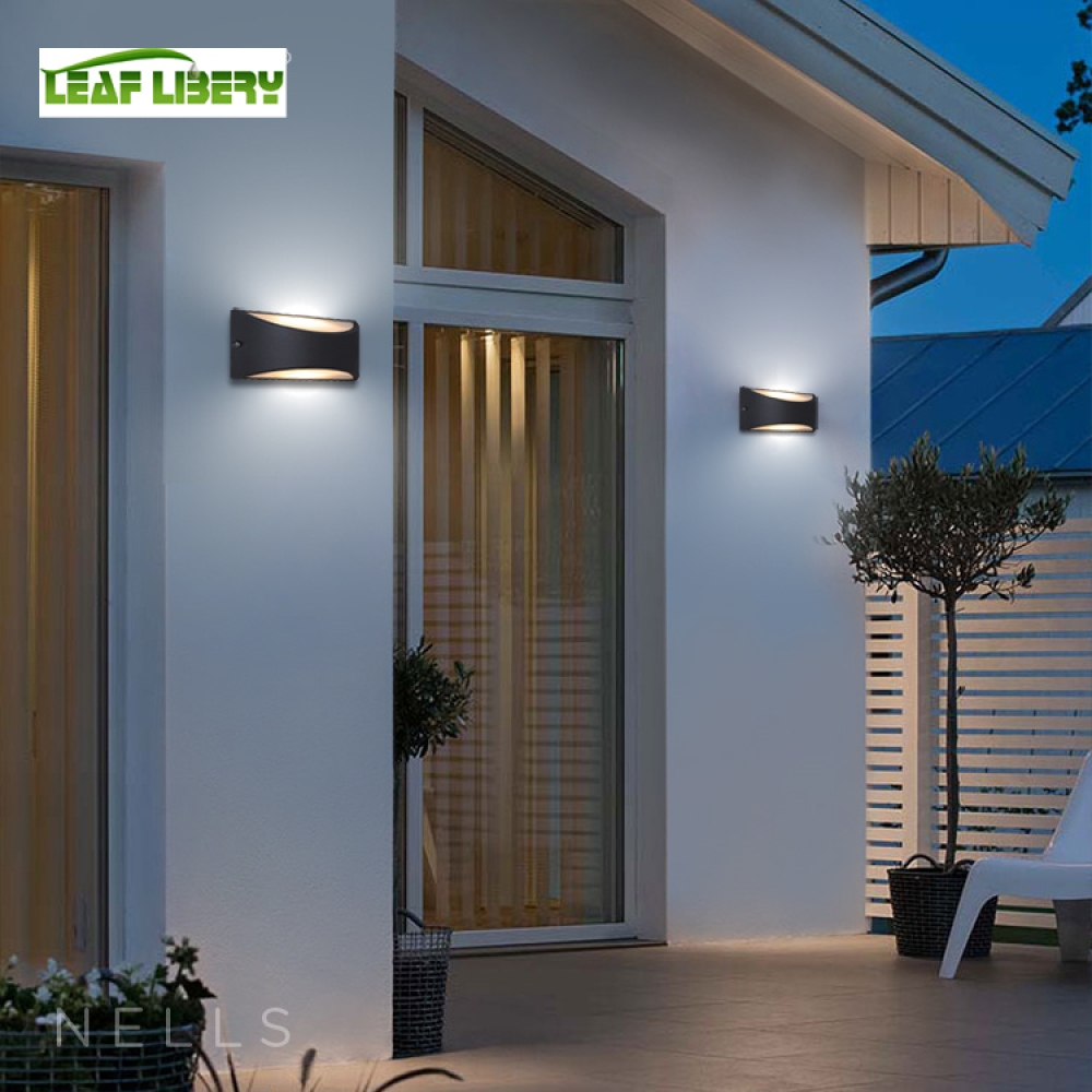 Satellite Wells IP65 LED Indoor / Outdoor Wall Light, 10W, CCT, Black