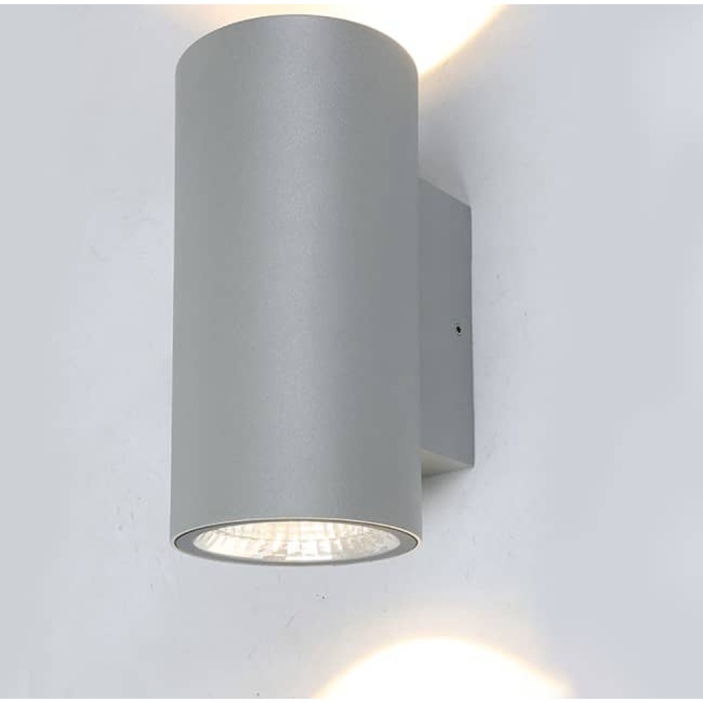 High White Black Metal LED Wall Sconce 20W