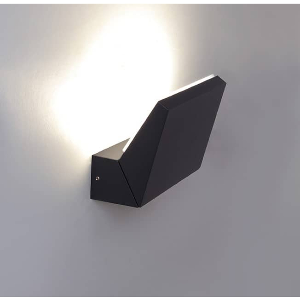 פמוט קיר מתכוונן אור LED מסתובב 13w פנס קיר מהודר חיצוני