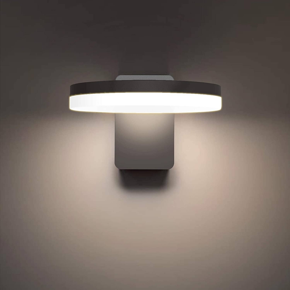 Lampada a led moderna da parete per esterni fantasia