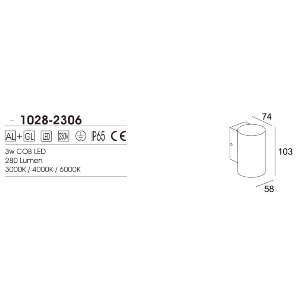 NECYLIN - Aplique LED UH1028-2306