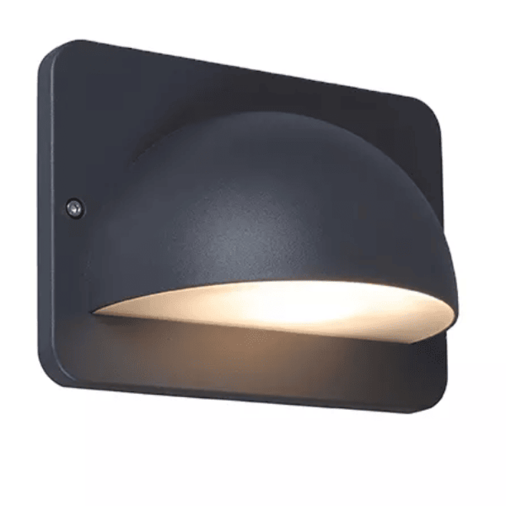 courtyards corridor LED outdoor wall light anthracite IP55