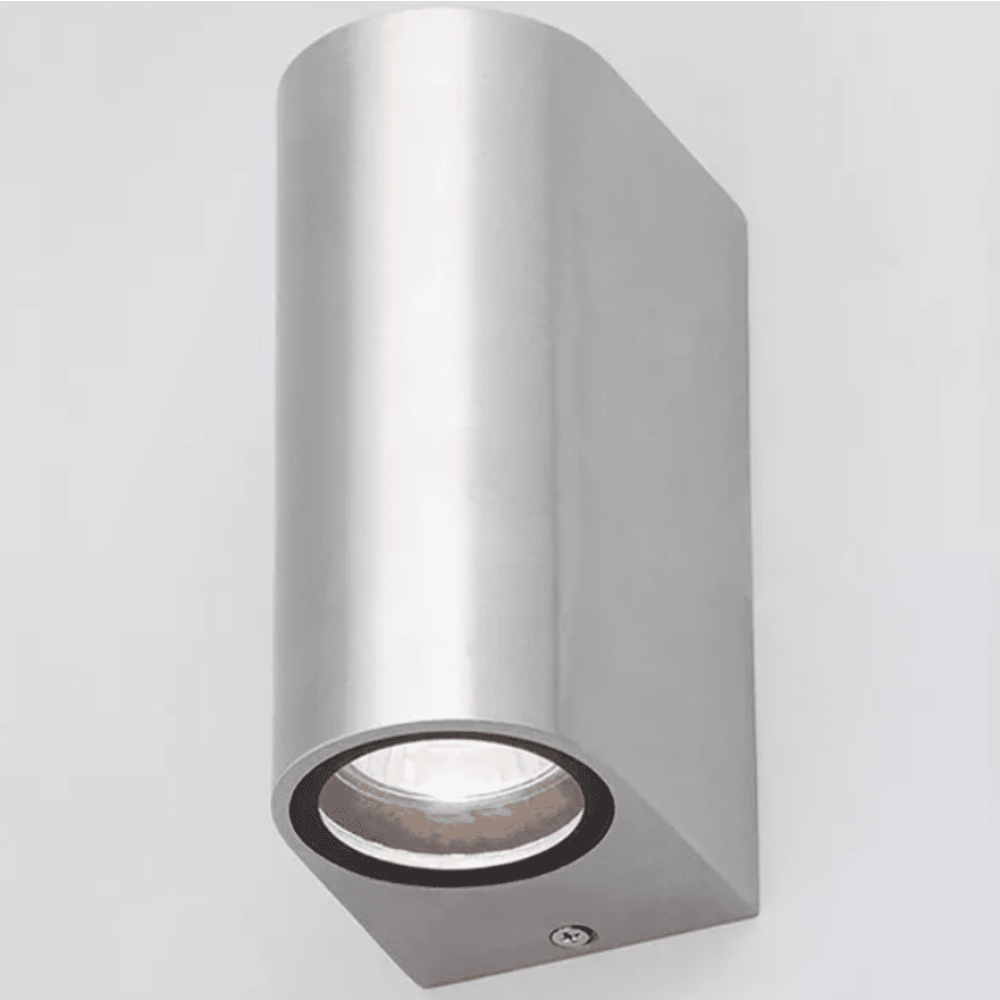 Auraglow 10w Outdoor Double Up & Down Wall Light - WINDSOR - Grey