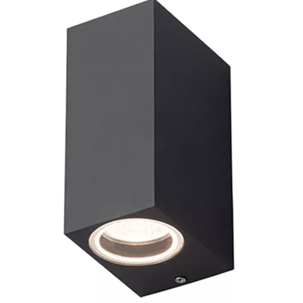 FORUM ZINC FLEET OUTDOOR GU10 SPOTLIGHT SQUARE UP OR DOWN ANTHRACITE