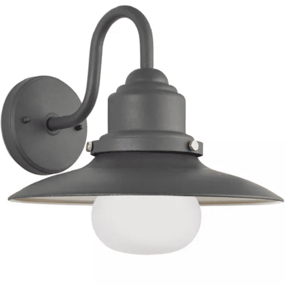 Lampada da parete per esterni Eve IP44,Grafite 66526 Salcombe Applique da esterno non automatica