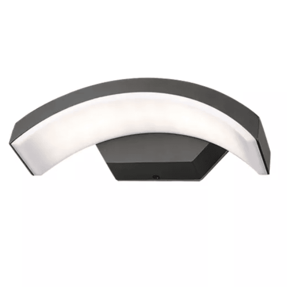 Outdoor LED boomerang lamp, 8W 3000K, warm light, 2160Lm, IP65