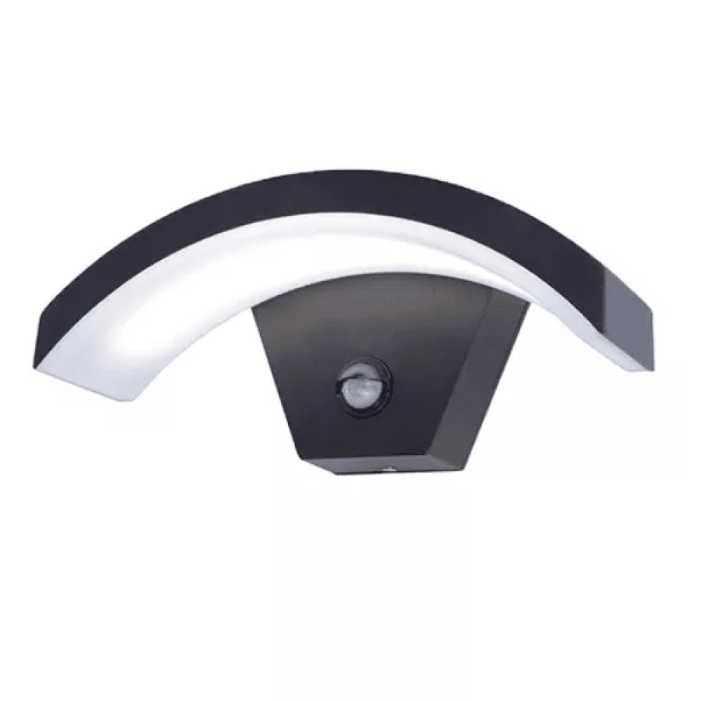 Outdoor LED boomerang lamp, 8W 3000K, warm light, 2160Lm, IP65