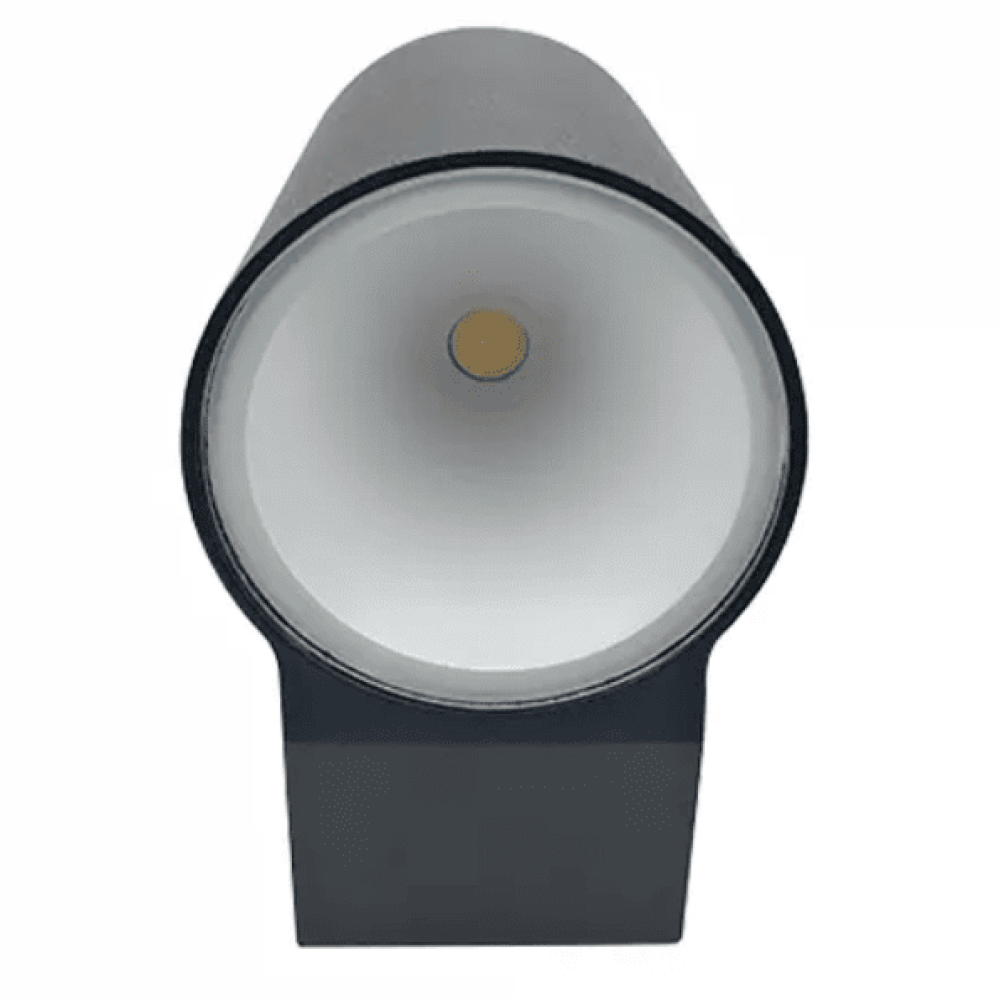 תאורת קיר LED חיצונית 6W GREY 3000K IP54 Anthracite Modern Anthracite