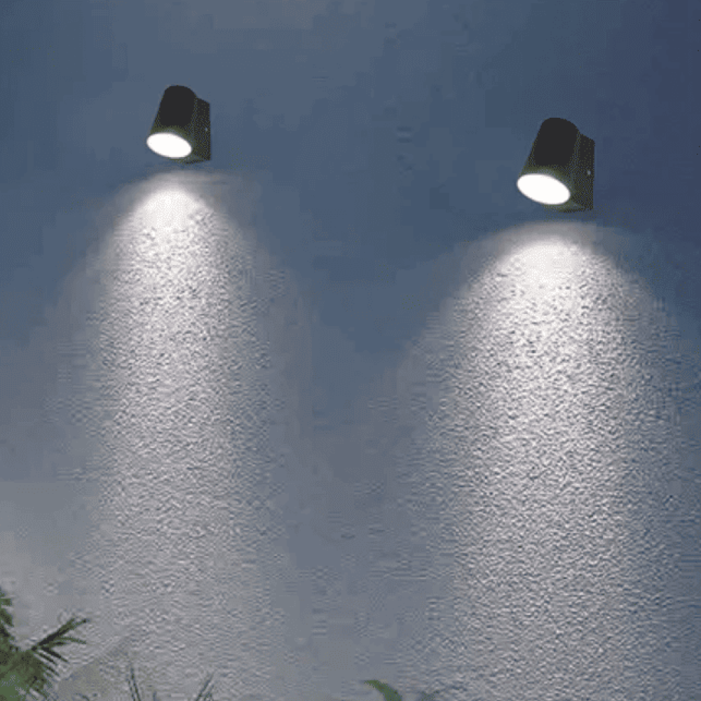 תאורת קיר LED חיצונית 6W GREY 3000K IP54 Anthracite Modern Anthracite