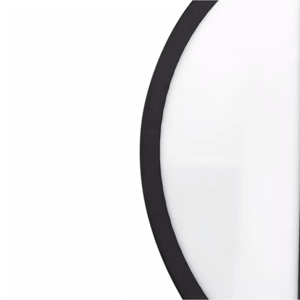 Silvia INSPIRE outdoor E27 max 60W מנורת תקרה שחורה IP44 1/2 ירח פתוח