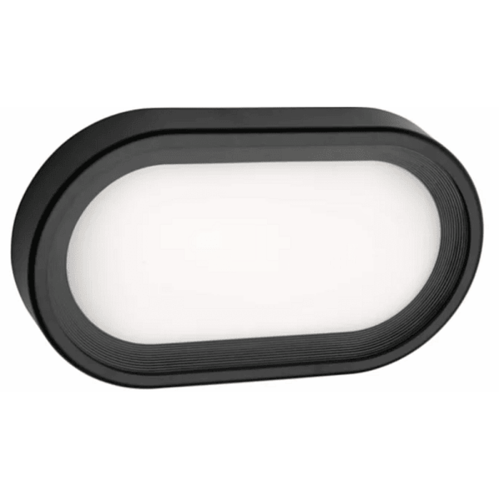 LAMPADA DA SOFFITTO SOVIL LED SMD 18W OVALE GRANDE COLORE GRIGIO GRAFITE PER ESTERNO 99104/16