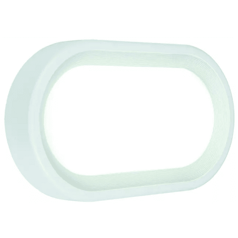 LAMPADA DA SOFFITTO SOVIL LED SMD 18W OVALE GRANDE COLORE GRIGIO GRAFITE PER ESTERNO 99104/16