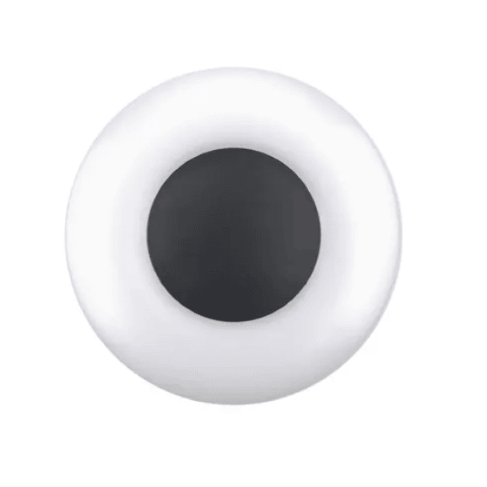 Mini UNE APPLIQUE LED ronde IP65 3000K 9W 15CM NOIR blanc