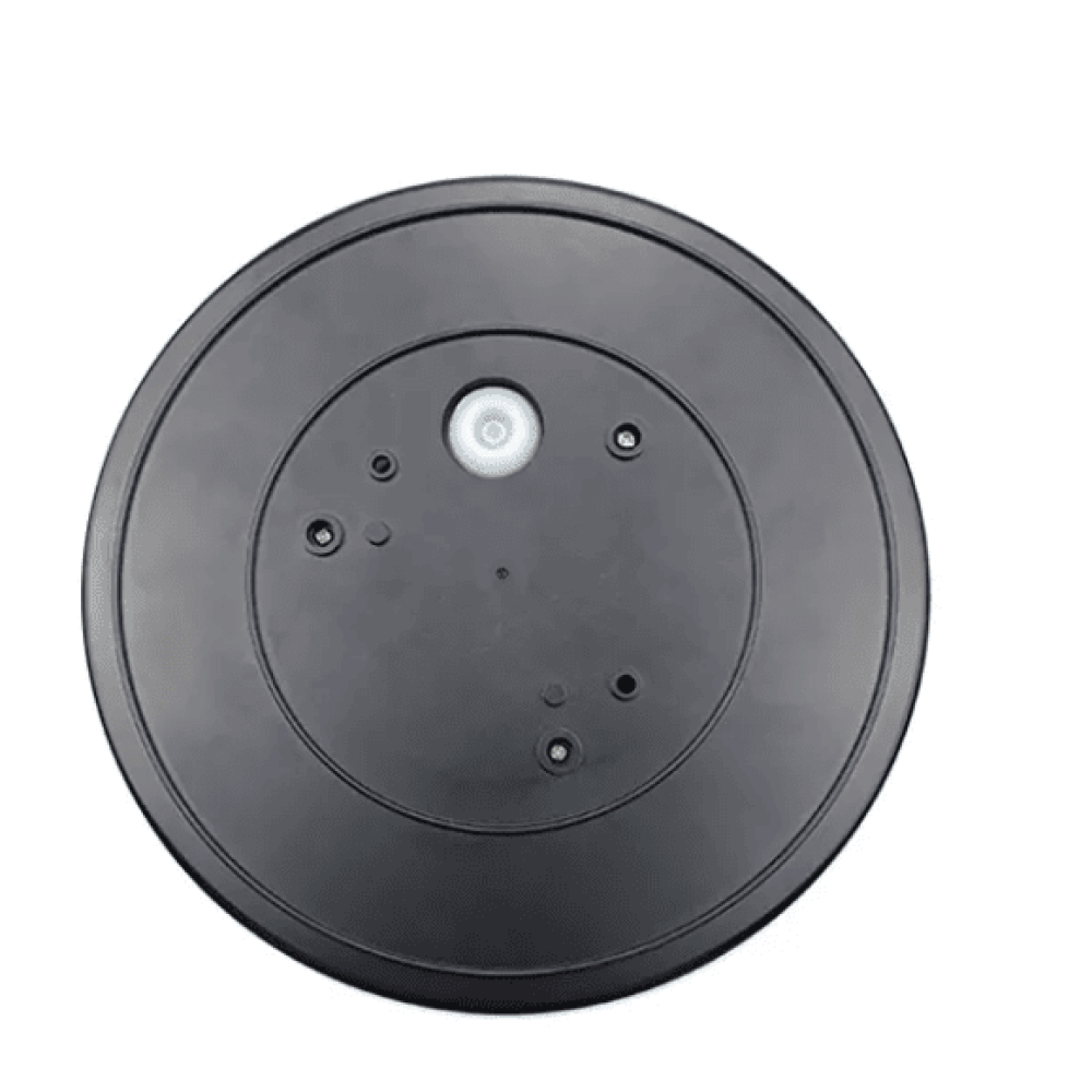 Mini round UNE LED WALL LAMP IP65 3000K 9W 15CM BLACK white