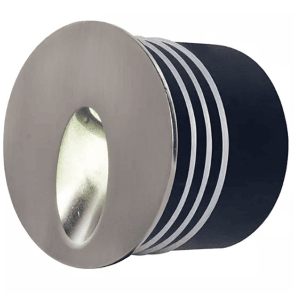 תאורת מטה מרובעת עגולה אלומיניום 3W 3000K led לבן חם מדרגות מדרגות חיצוניות