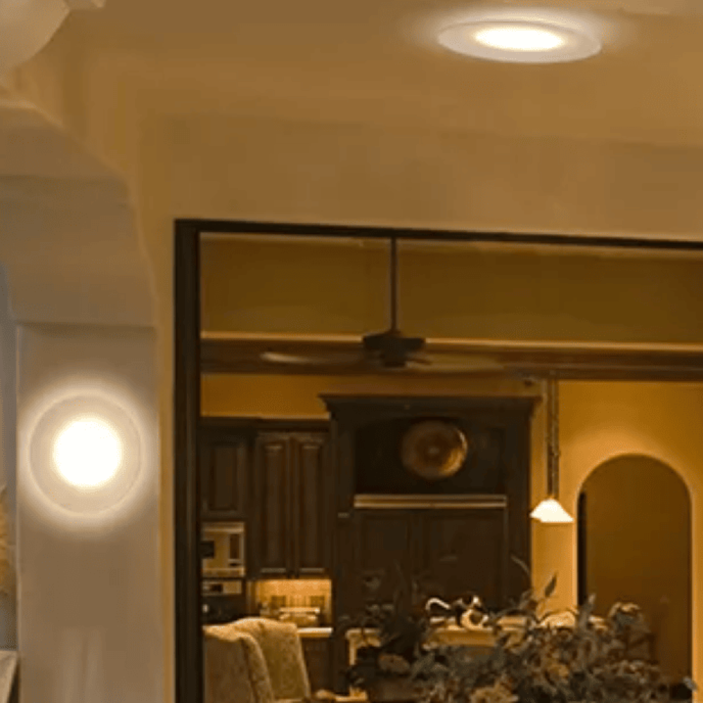 Luz de techo LED de diseño de hongo moderno, iluminación interior de techo redondo