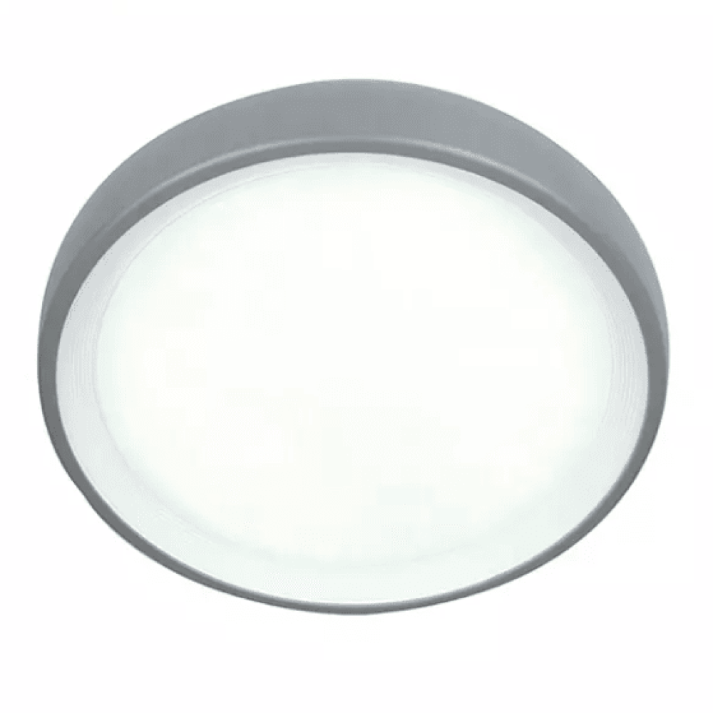 מנורת תקרה 9W Led Smd גדול עגול גרפיט אפור צבע לחוץ לופט קו Sovil