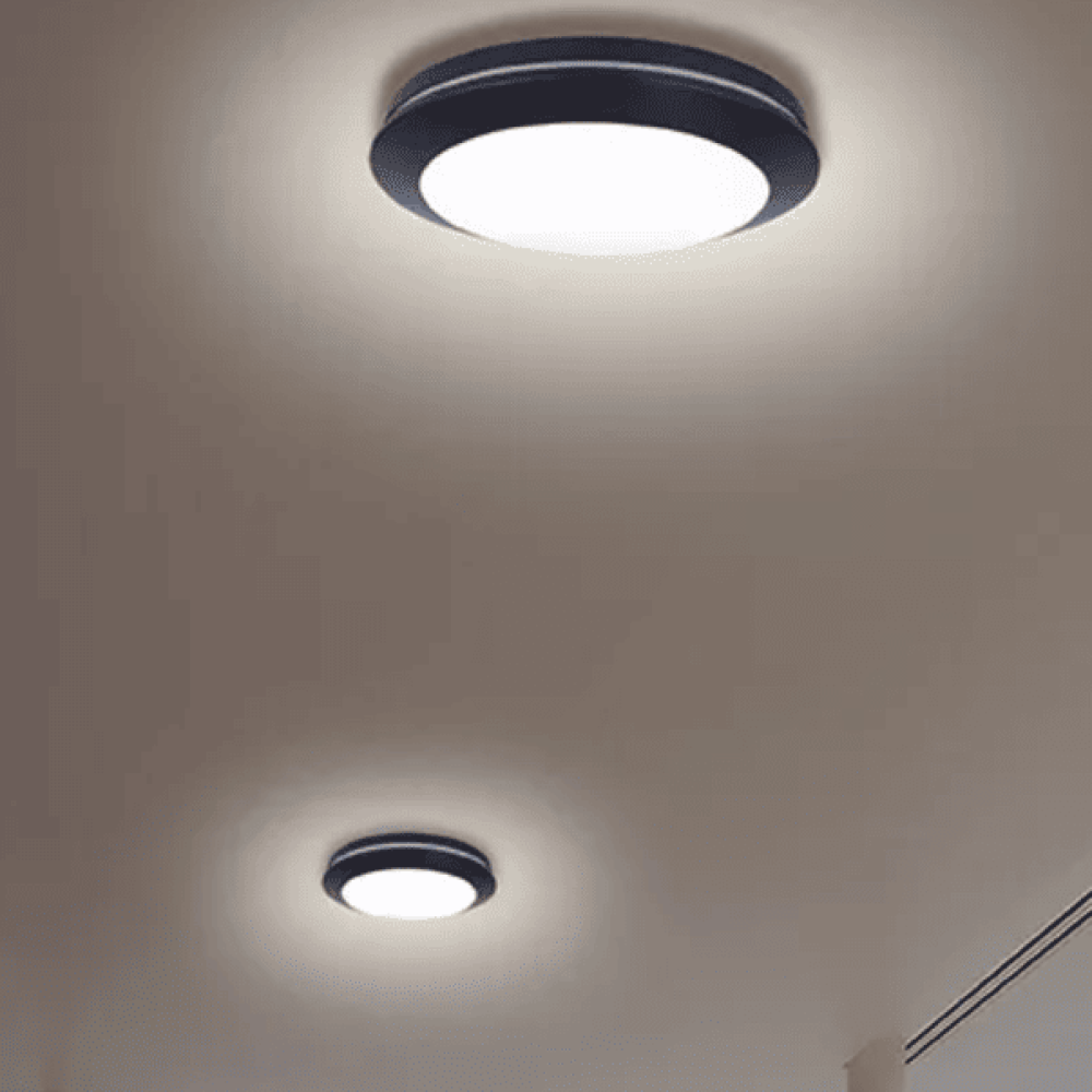16W LED עגול מחיצה אור תקרה קיר הר מתקן תקרה חיצוני