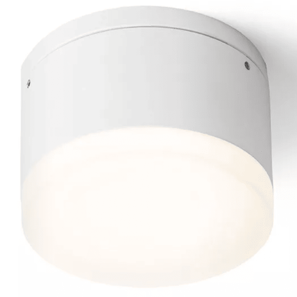 12W Lampada da soffitto a saliscendi con montaggio a soffitto nero opaco bianco opaco