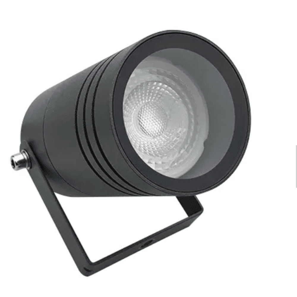 Spot piquet LED Spikey 5 Watt 6000K Noir IP65 étanche