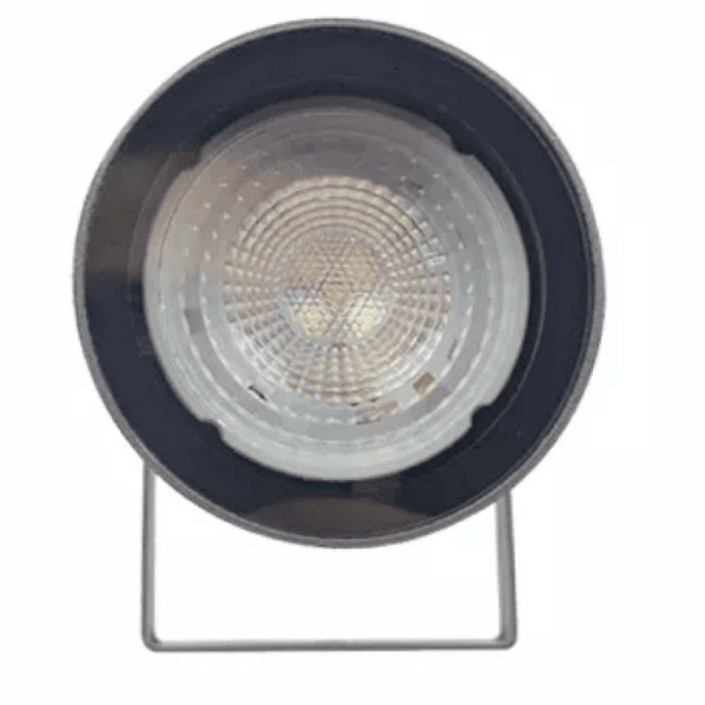 Foco de tierra Spikey LED 5 Watt 6000K Negro IP65 impermeable