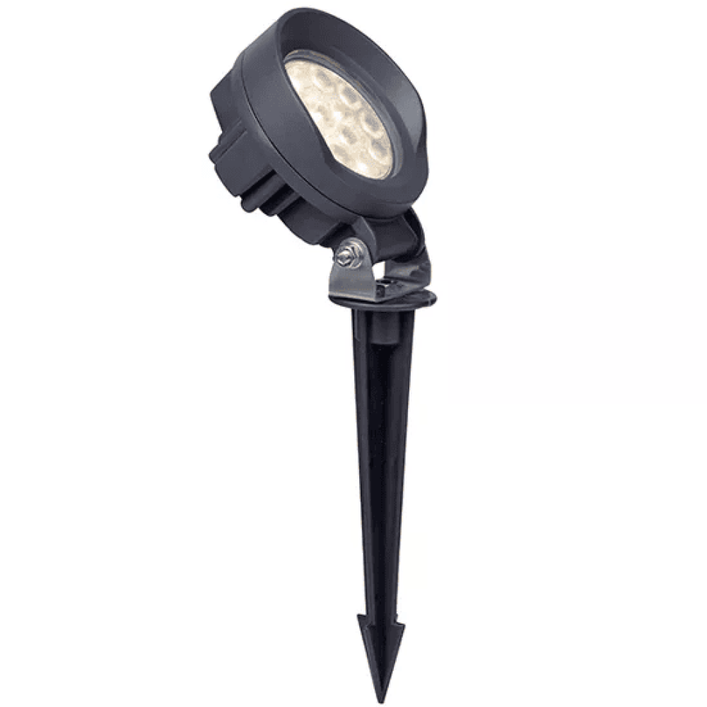 Lindby Emar LED Spot LED moderne éclairage de jardin et de terrasse gris foncé