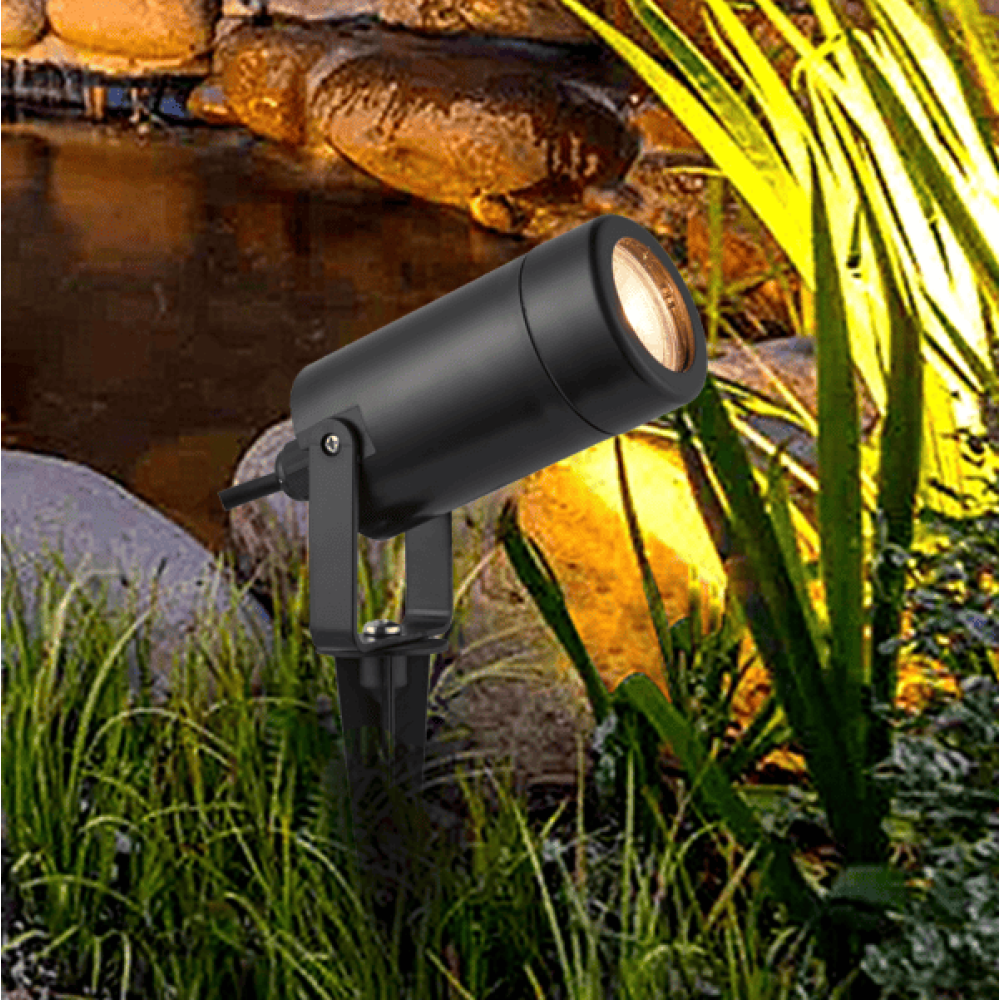 Outdoor Garden Spike Spot Light IP65 GU10 mit verstellbarer Halterung