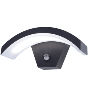 Lámpara LED de exterior tipo boomerang,8W 3000K,luz calida,2160 lm,IP65