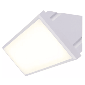 Outdoor LED Wedge Design מנורה קיר GARDEN LAMP 12W IP65 לבן מט