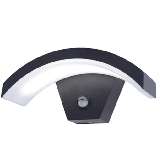 Lampe boomerang LED d'extérieur,8W 3000K,lumière chaude,2160Lm,IP65